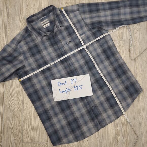 Columbia Men's XXL 2XL Omni Wick Omni Shade Sun Protection Button Down Shirt - Picture 9 of 9